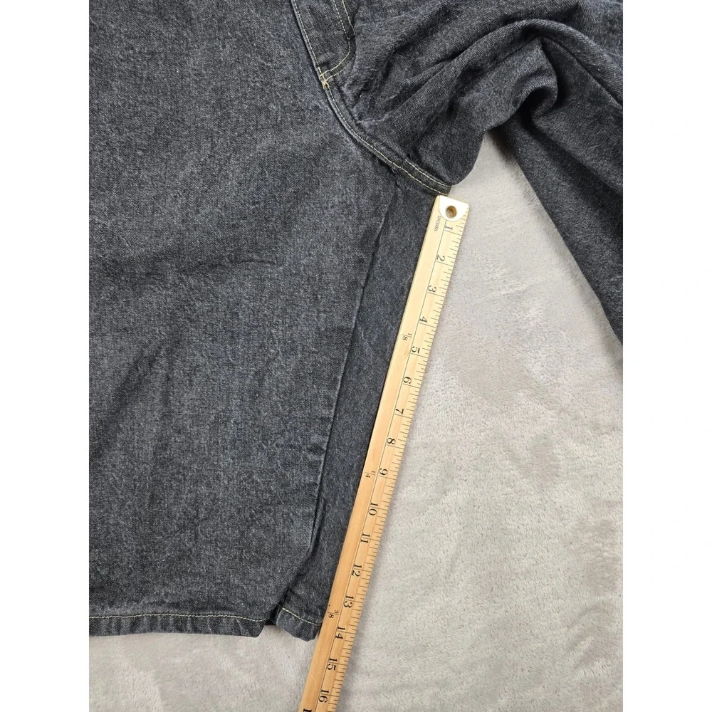 Dickies Carpenter Shorts Mens 38 Fit 37 Black Denim ER305BK Utility Workwear - Picture 5 of 9